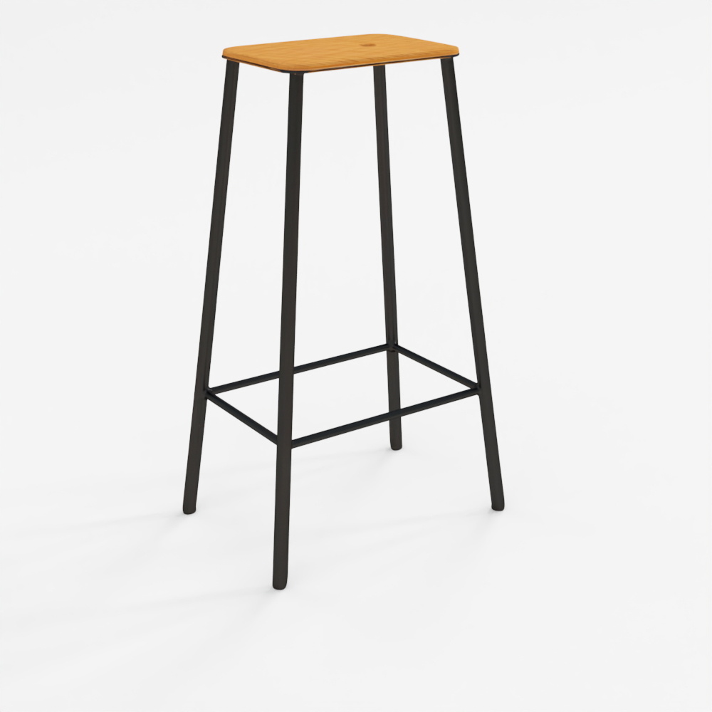 Кресло FRAMA Petit Rond _ Нержавеющая сталь