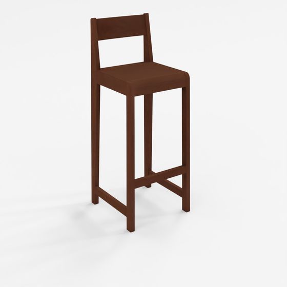FRAMA Chair 01 _ Dark Brown Birch