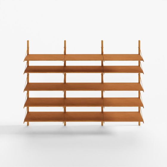 FRAMA Regal Bibliothek Zusatz Schreibtisch Sektion - Natur