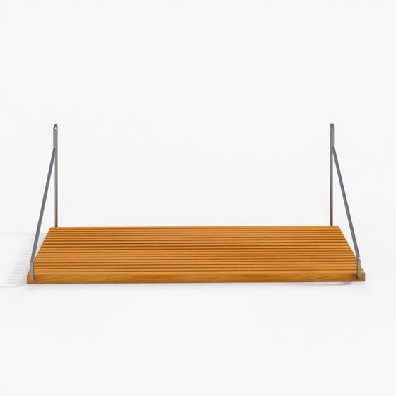 FRAMA シェルフ ライブラリー 追加用 デスク セクション - ナチュラル