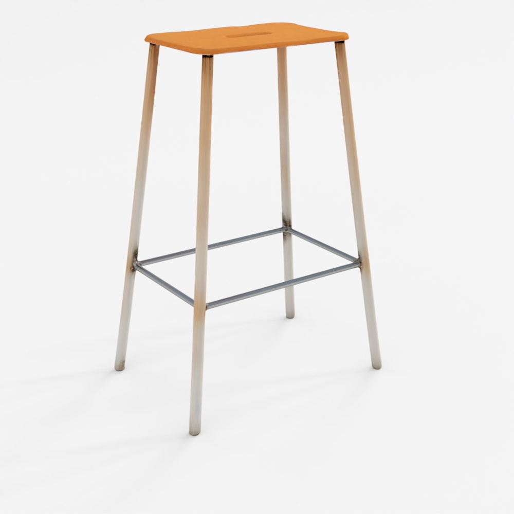 FRAMA Зеркало Symmetry _ Древесина ясеня цвета меда