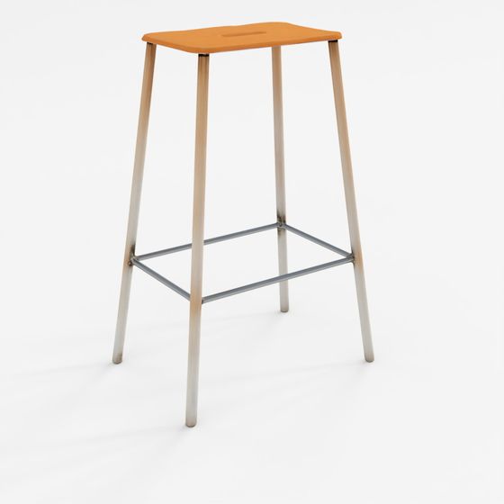 FRAMA Зеркало Symmetry _ Древесина ясеня цвета меда