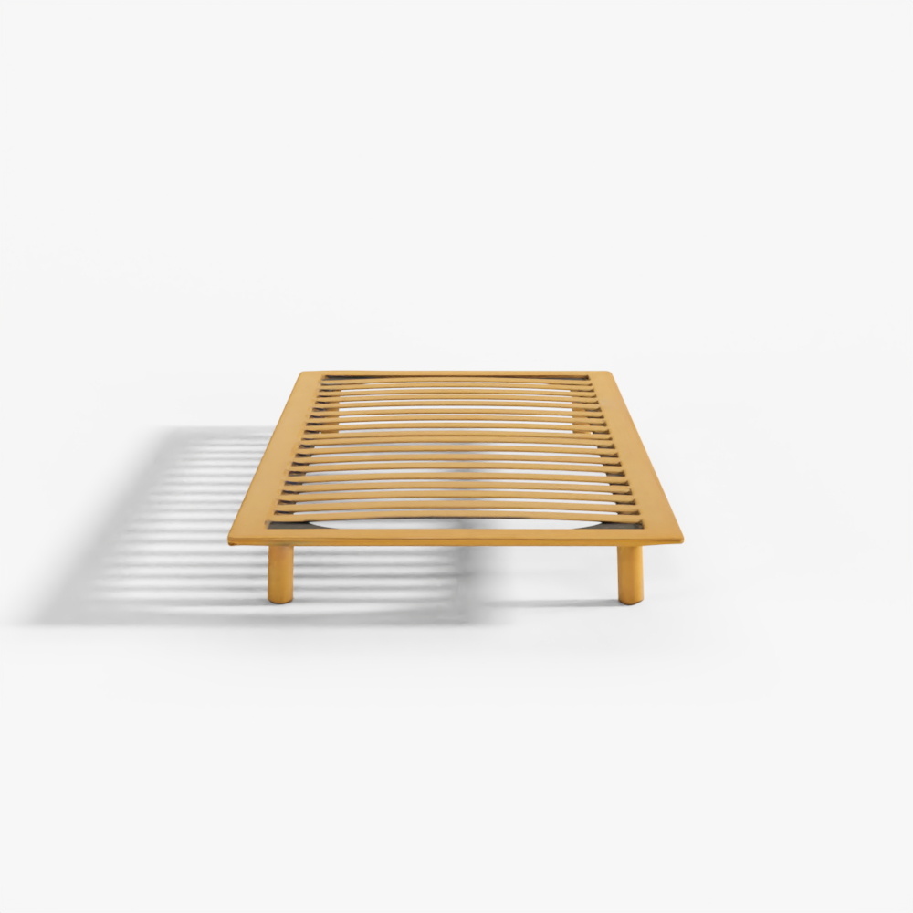 Estructura de Cama de Madera Muji
