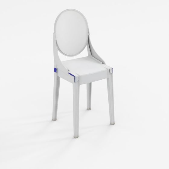 Victoria Ghost Chair - Set of 2