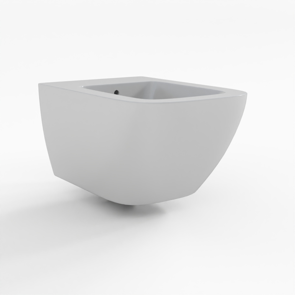 SOLO Wall-Mounted Bidet Matte Anthracite Volle 13-55-112Grey