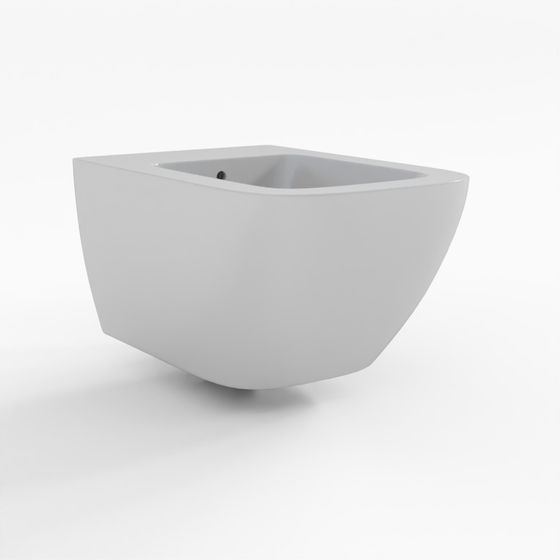 SOLO Wall-Mounted Bidet Matte Anthracite Volle 13-55-112Grey