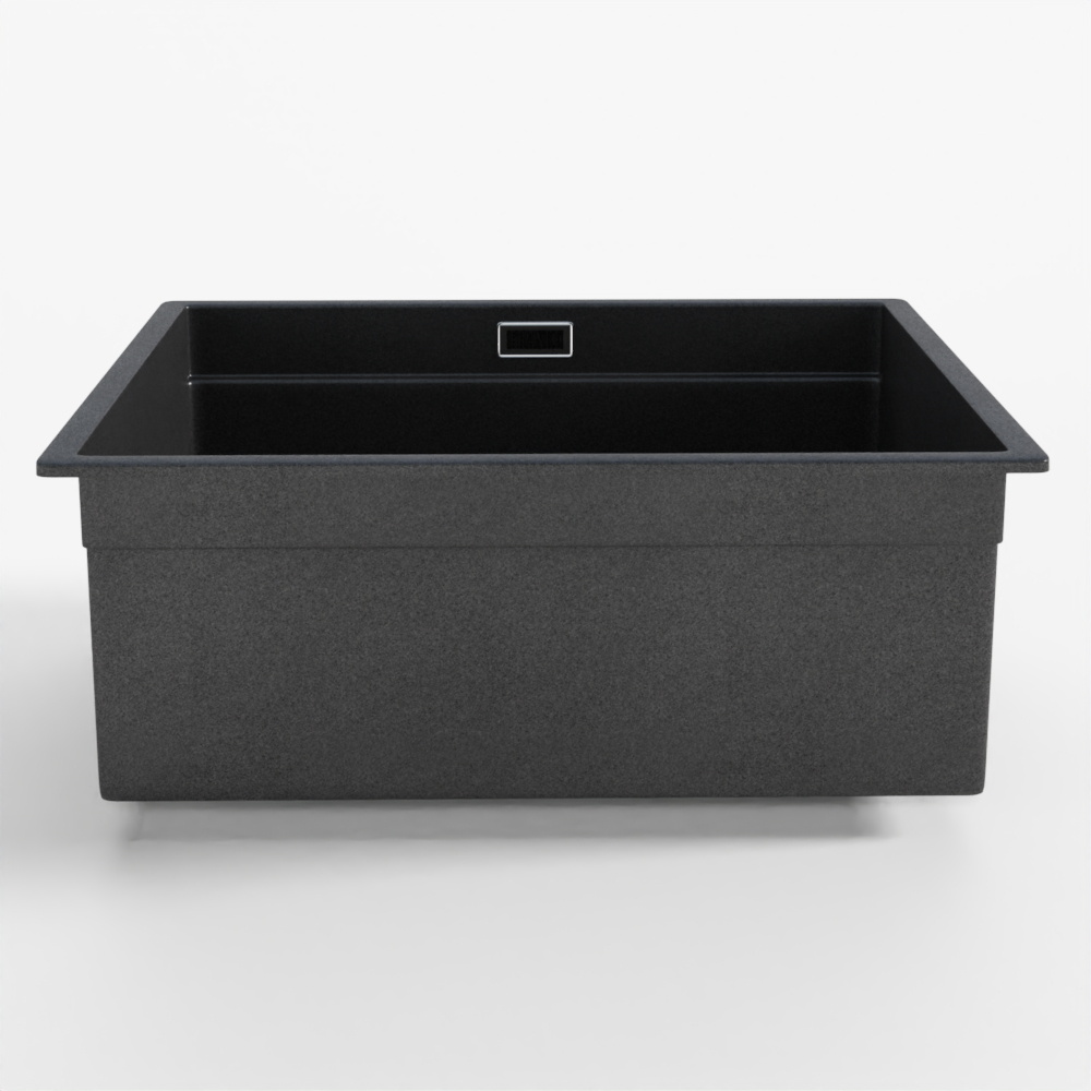 Sink Franke KUBUS 2 KNG 110-52 Black Matte