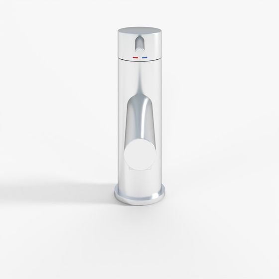 Nobili Live Mixer Tap, Stainless Steel (LV00418,1ix)