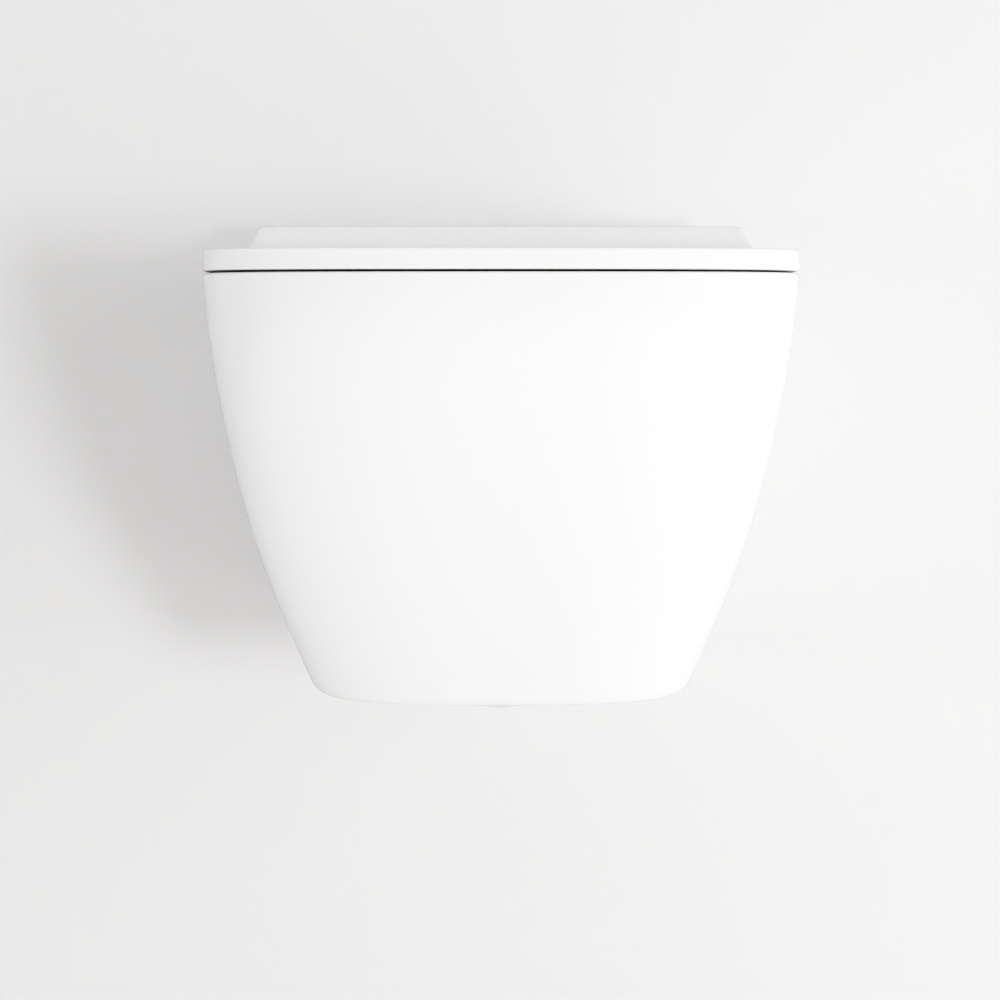 SOLO Rimless Wall-mounted Toilet Without Rim, Volle 13-55-111