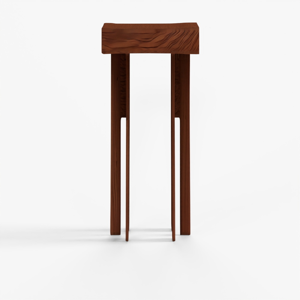 Estantería Biblioteca FRAMA Sección Gabinete Lienzo - Natural