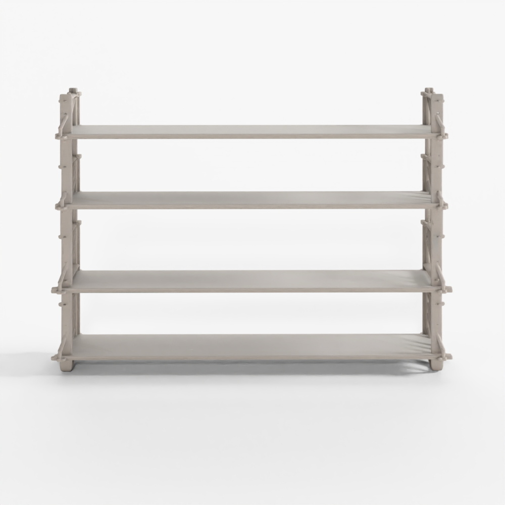 Estantería Biblioteca FRAMA Sección Doble - Roble Natural