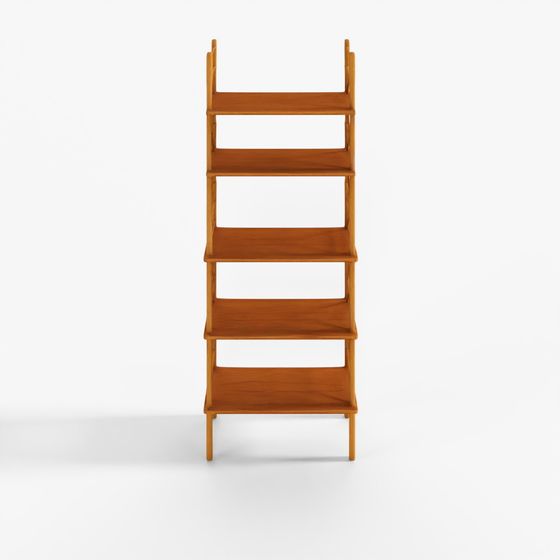 FRAMA Shelf Library Single Section - Natural Oak