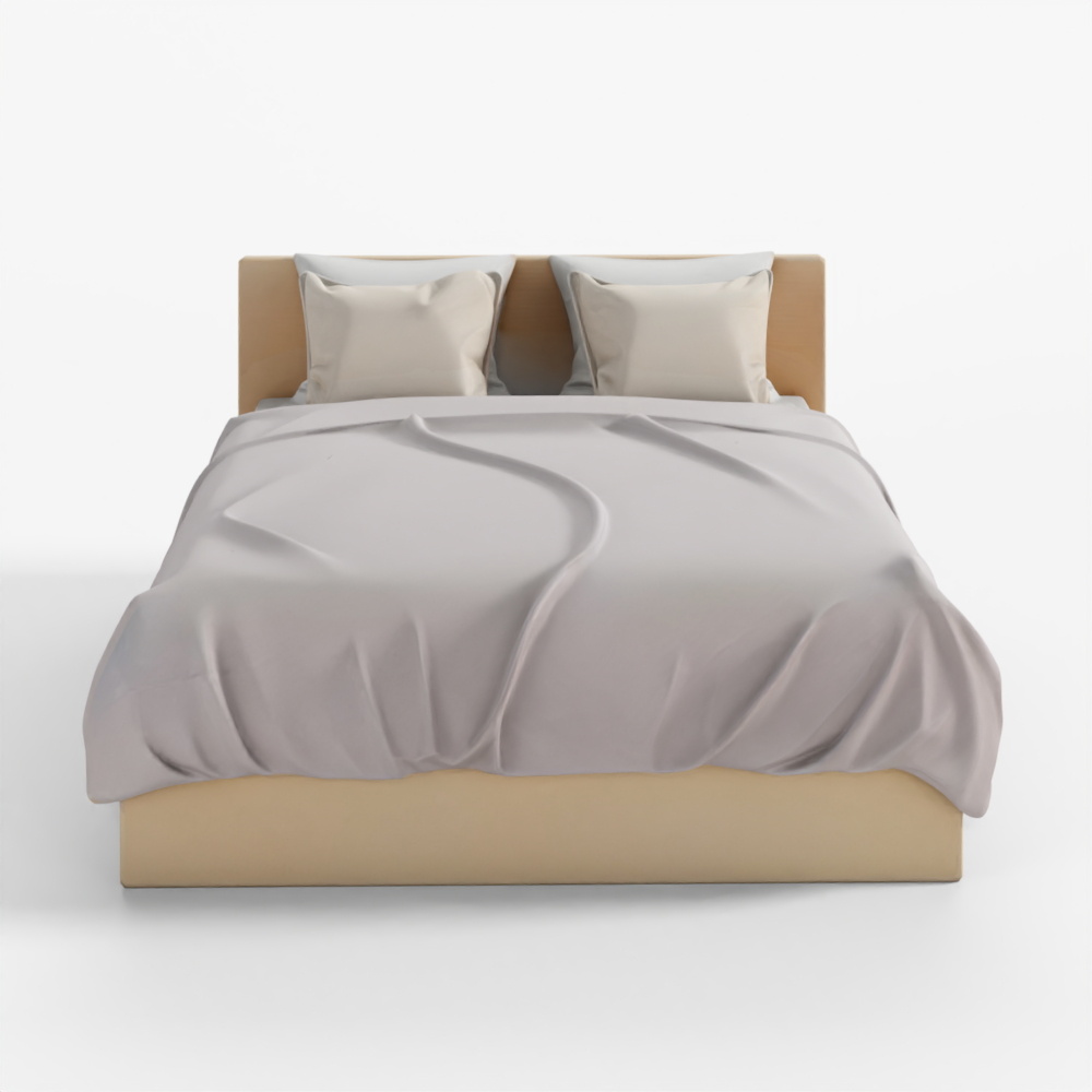 MALM Bed IKEA 3D Model