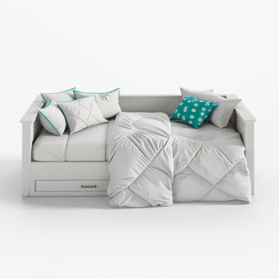 Hampton Daybed Trundle 3D