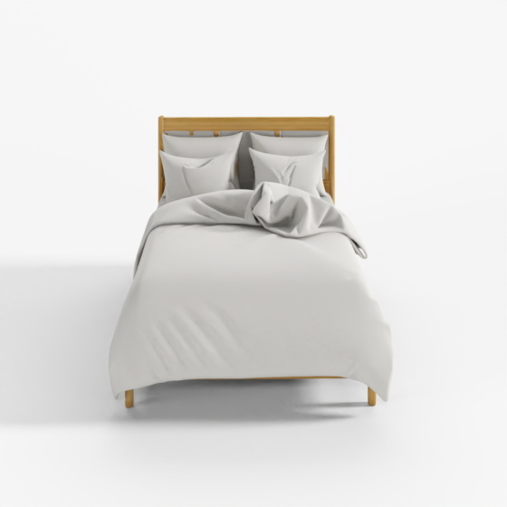 PBR Cleo Bed 3D Model