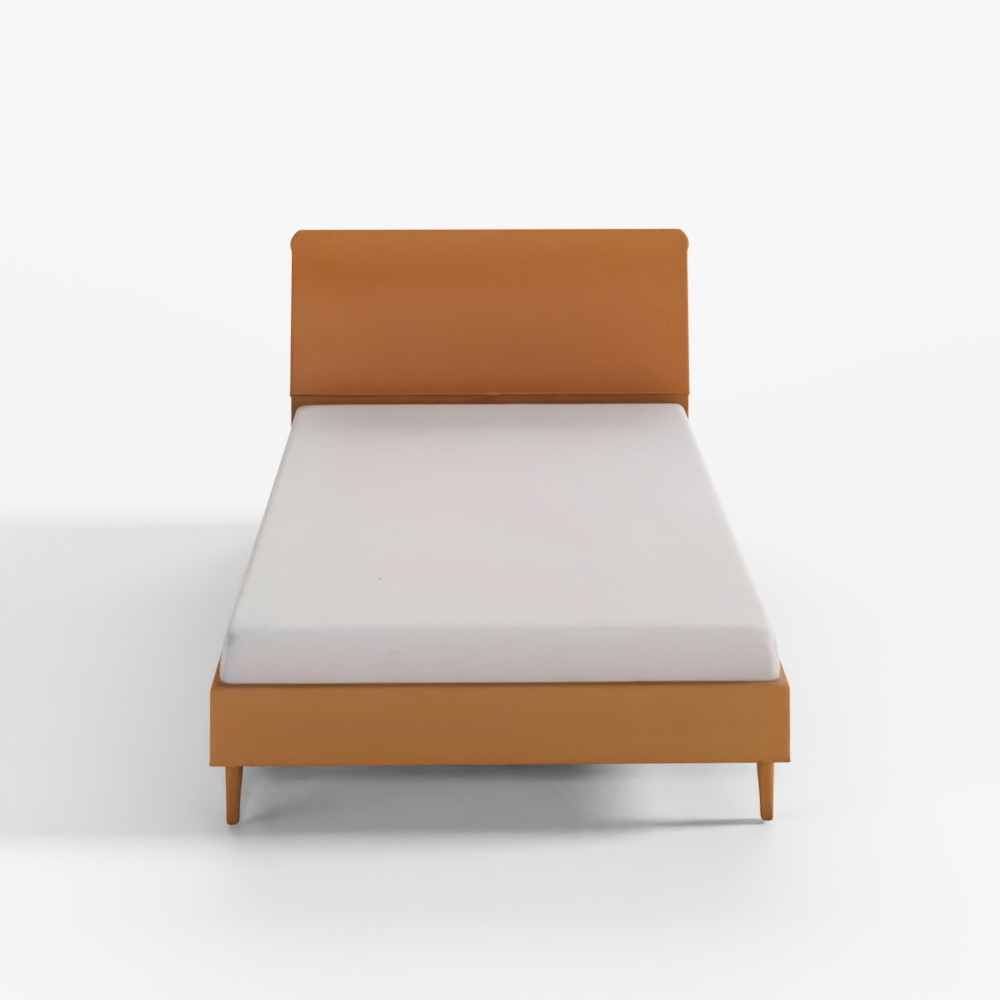 3D Simple HI Wooden Bed