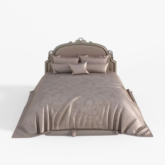 3D Model Roberto Giovannini Bed Art 442