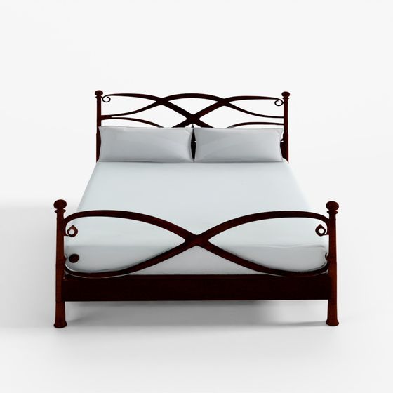 3D Model Realtime Wood Bed