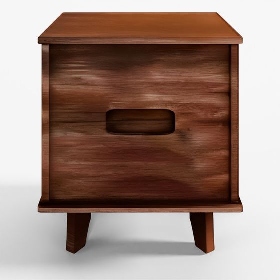 3D Asset Mid Century Nightstand 03