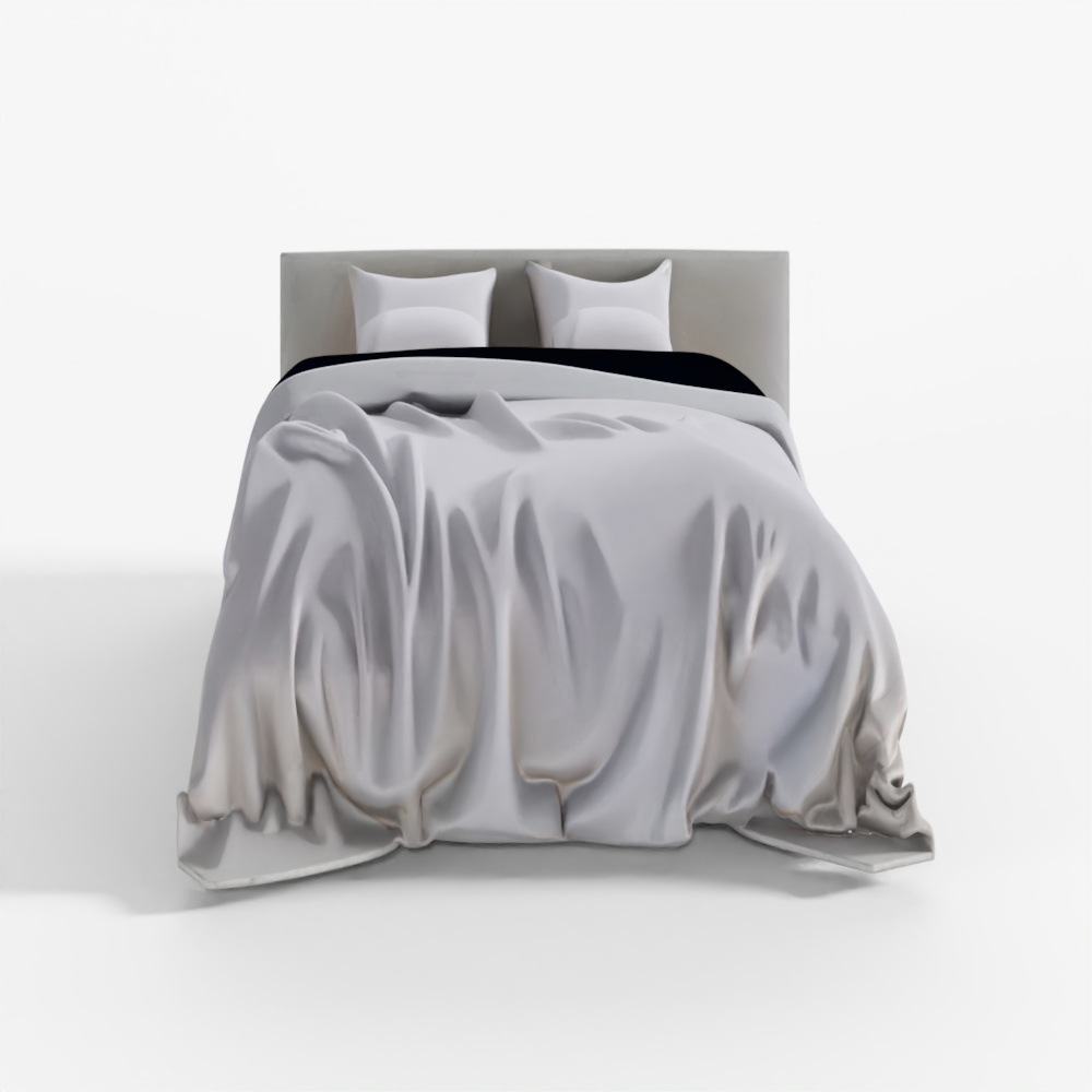 Bed Sheets Pack Furniture 3D Model
