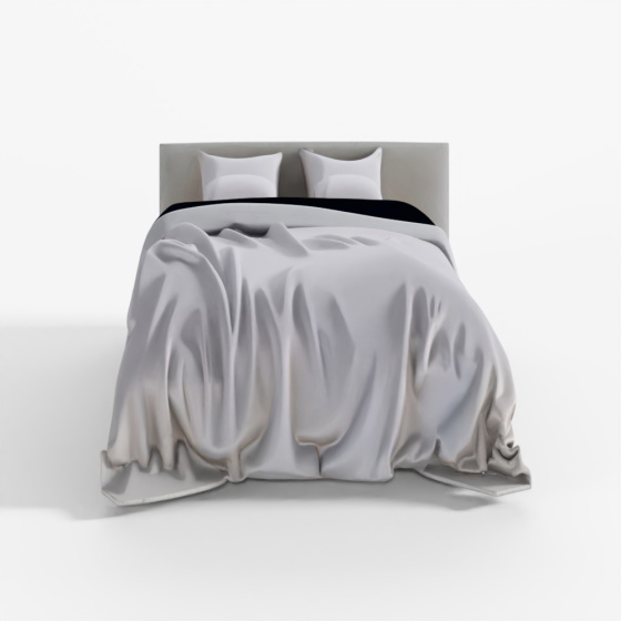Bed Sheets Pack Furniture 3D Model