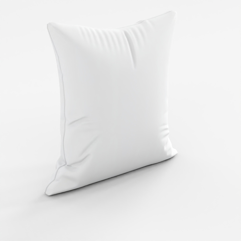 3D Asset Square Bed Pillow - Sleeping Cushion