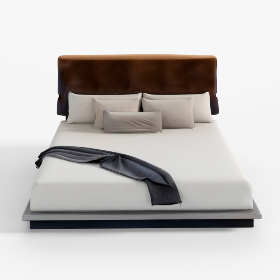 3D Asset Realistic Interior Corona Bedroom