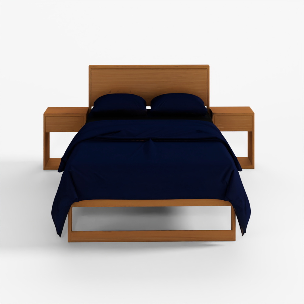 3D Model Bed - Simple Comfort