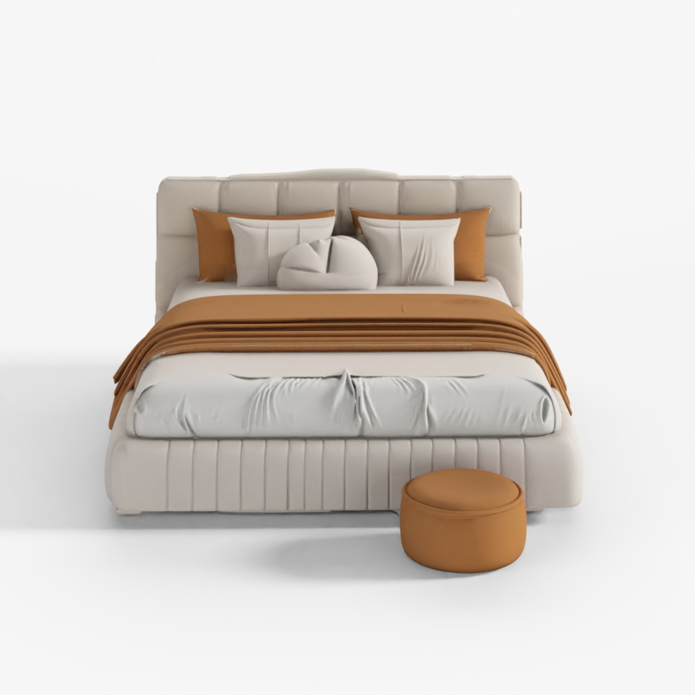 3D Model Modern Bedroom Scene 51