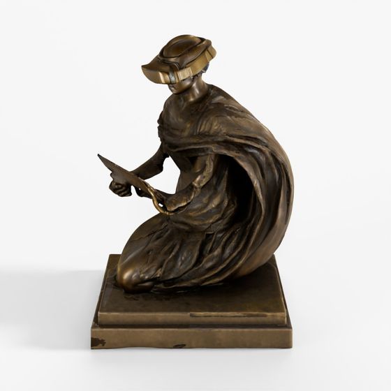 Meshy AI Future Reflection Texture