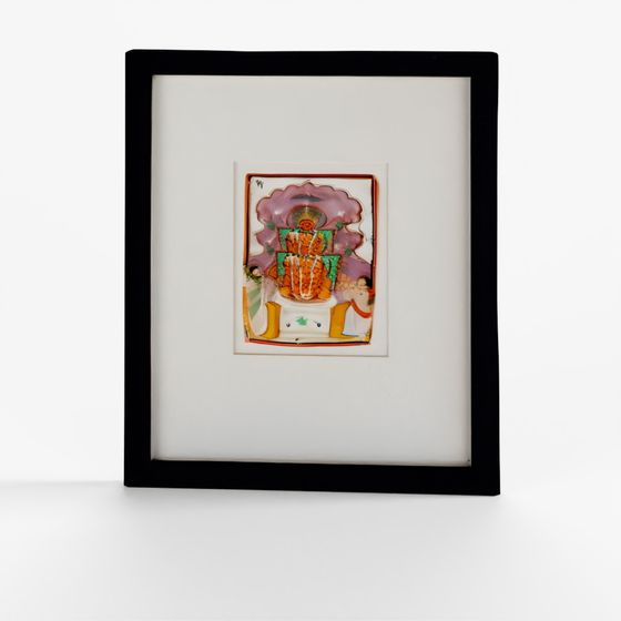 Jain Painting On Paper From Rajasthan - Circa 1800