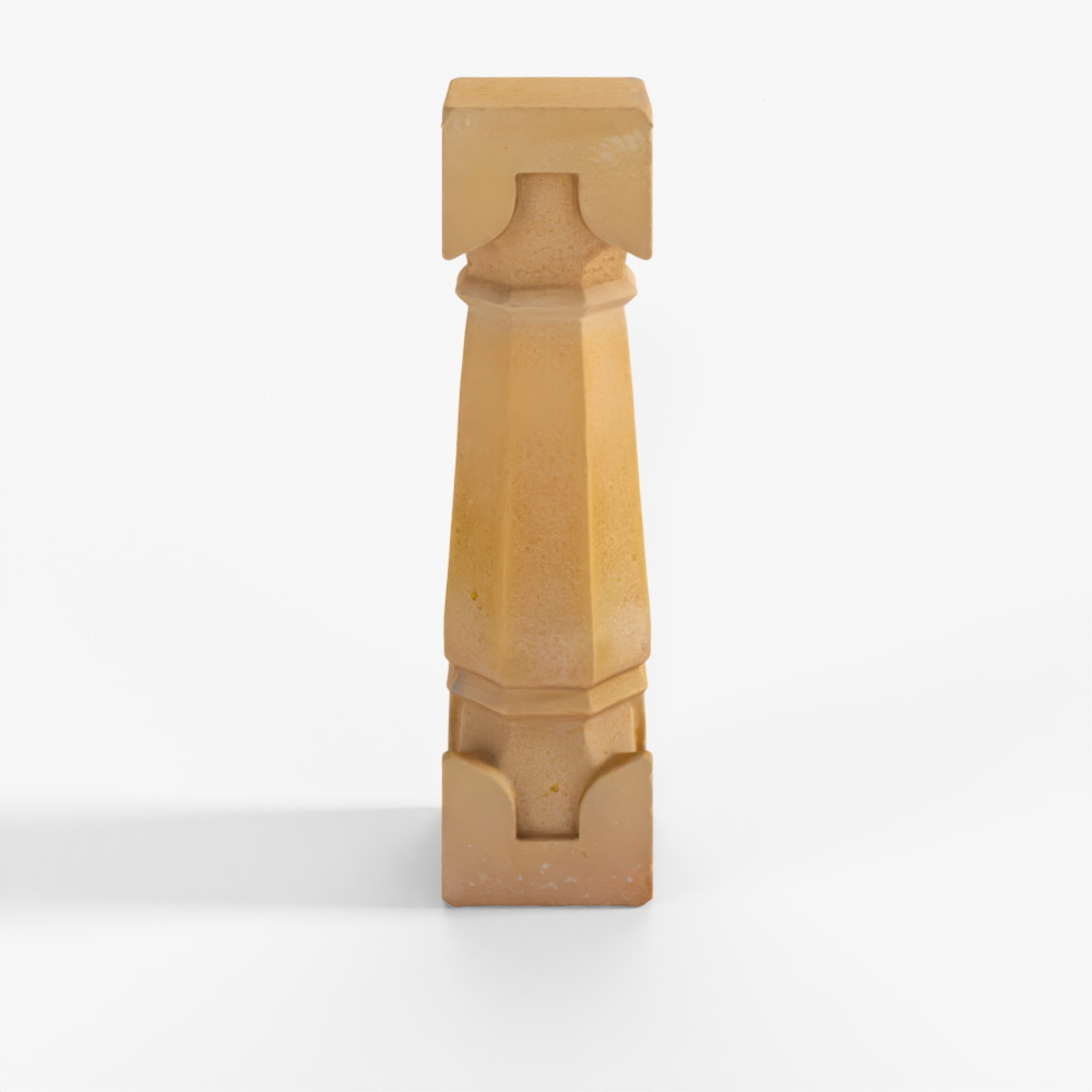 INDIGO Carved Stone Pillar