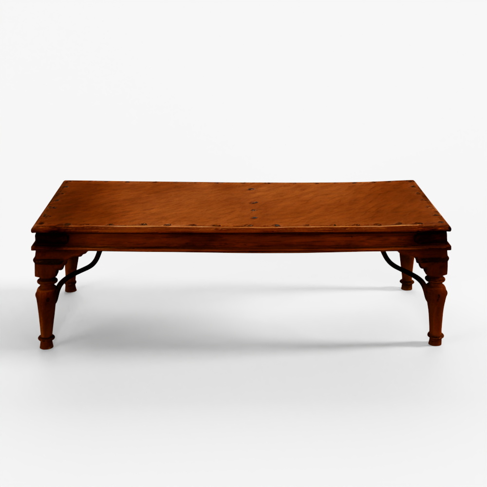 Indian Coffee Table Daybed From Rajasthan - 19th Century+