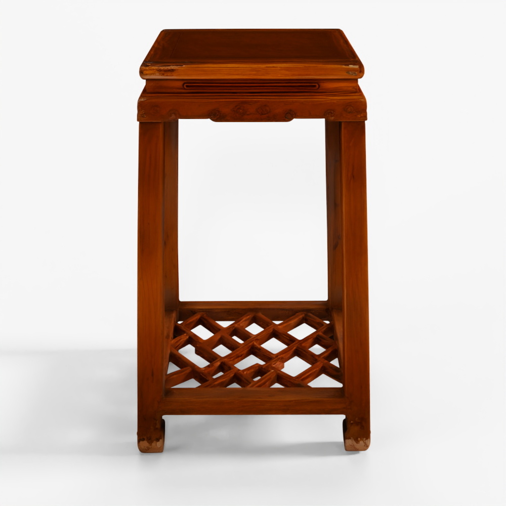 INDIGO Chinese Flower Stand From Jiangsu - 19th Century