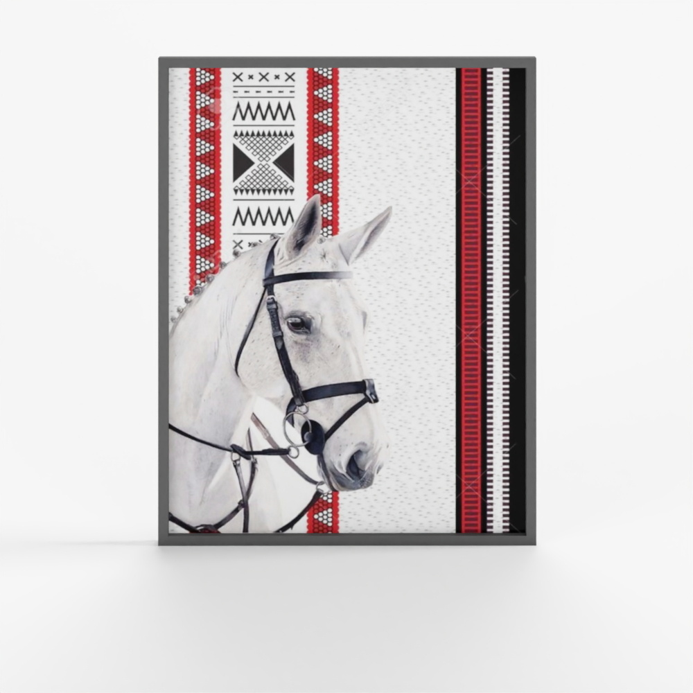 Horse-themed decorative painting