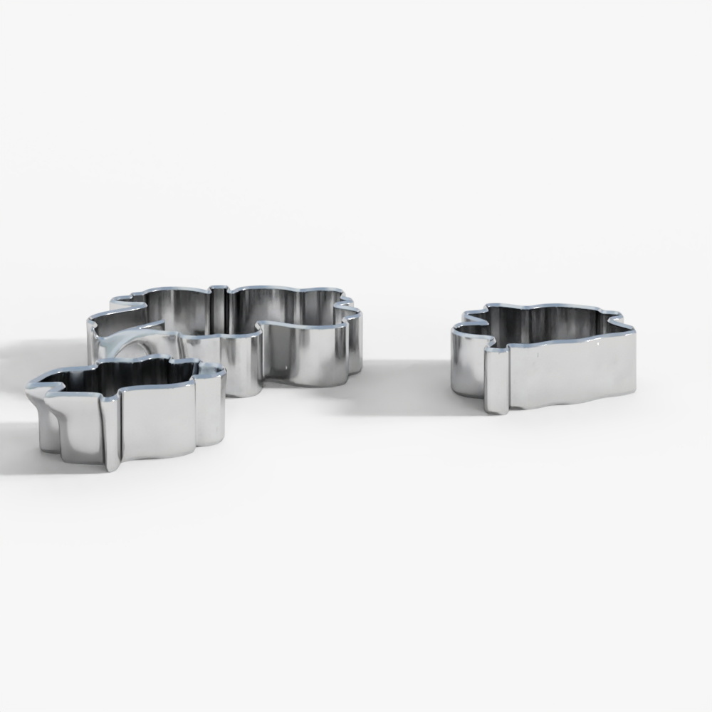 Marimekko Rastas Cookie Cutter 3 pcs Laila Gohar for Marimekko