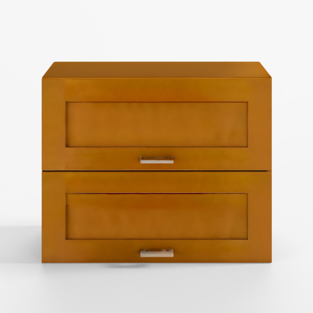 White BRW Kitchen Cabinet 3D Model