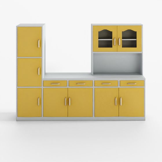 Contemporary Kitchen Cabinet 3D Model