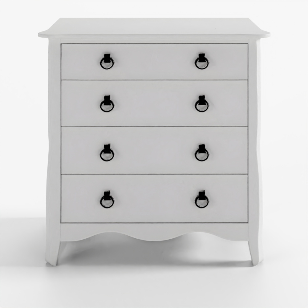 Antarctic Line Chest 3-1 Drawers Interior 3D Model