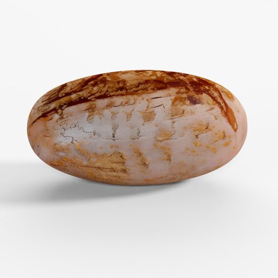 INDIGO Stone Shiva Lingam - Circa 1900s