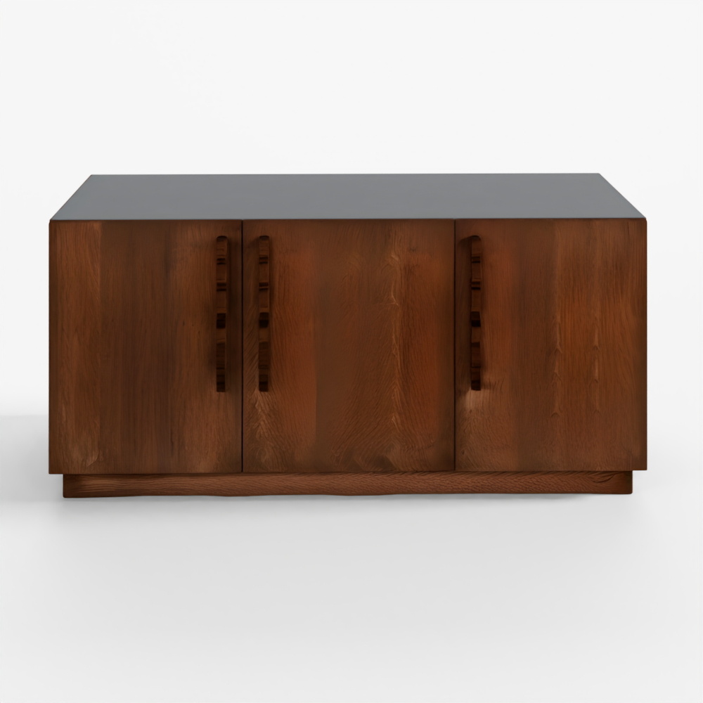 FERM LIVING Armoire murale Sill - Chêne teinté foncé