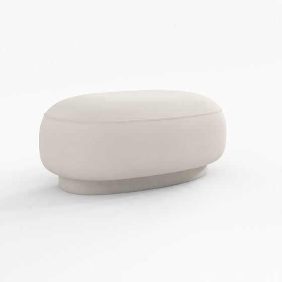 FERM LIVING Rico Lounger Ottoman