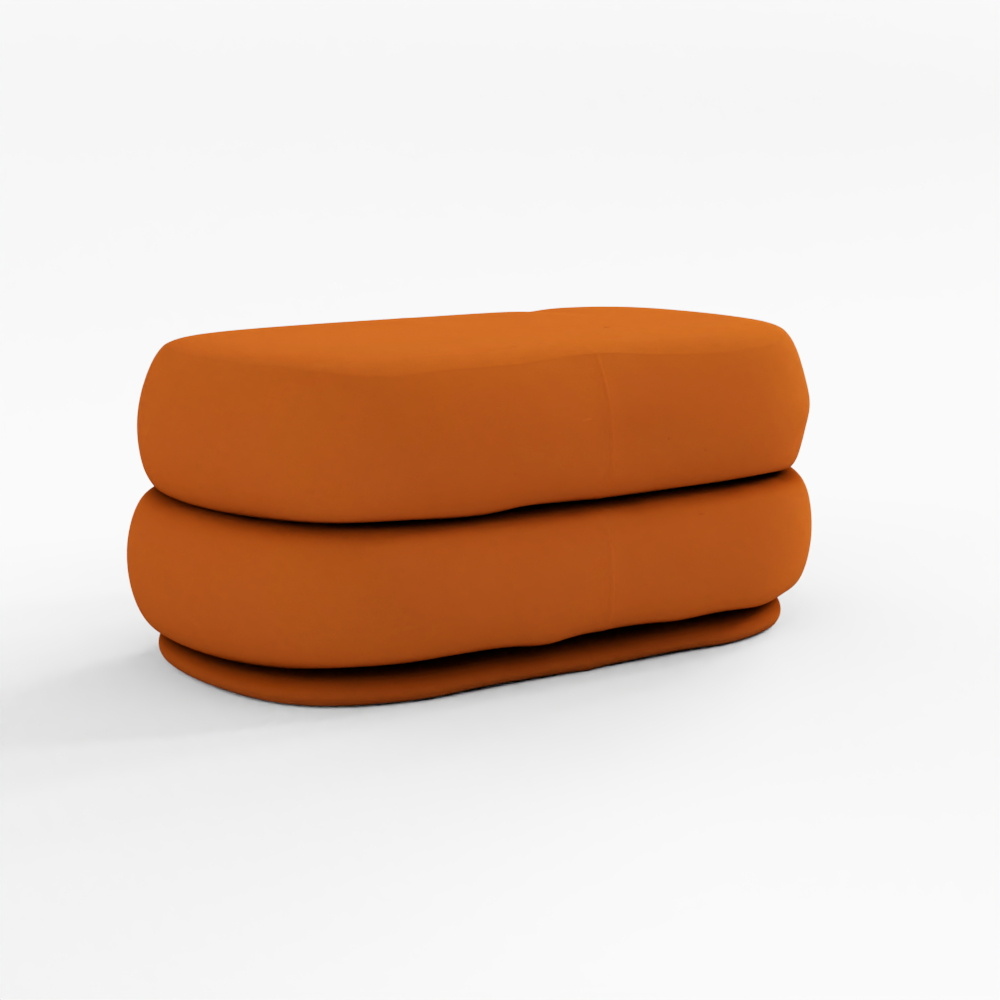 Овальный пуф FERM LIVING Pouf - Tonus