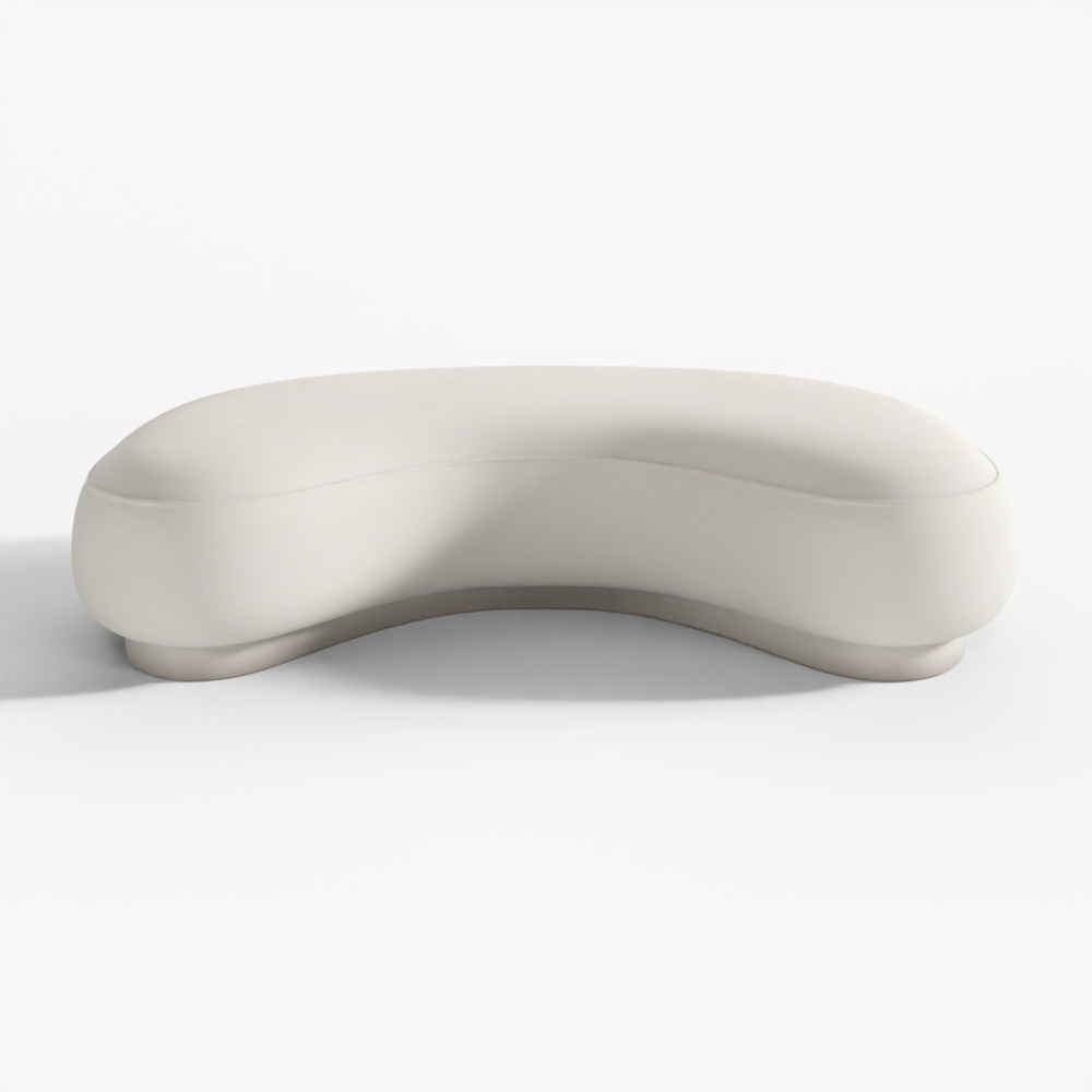 FERM LIVING Rico Lounger Ottoman