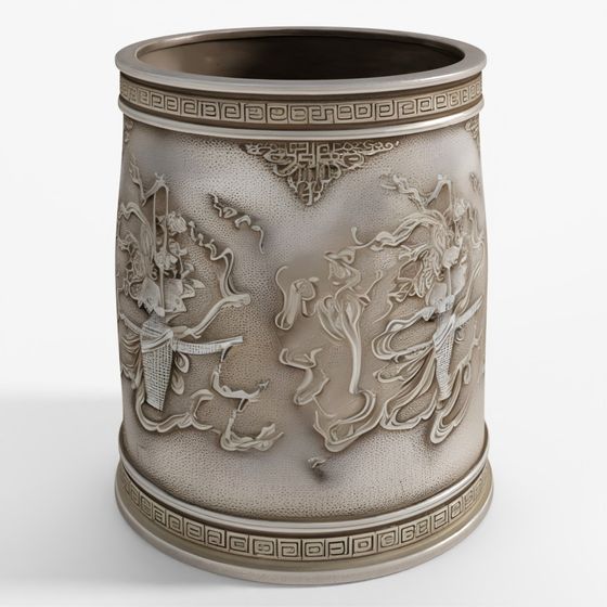 INDIGO Reproduction Tibetan Incense Holder