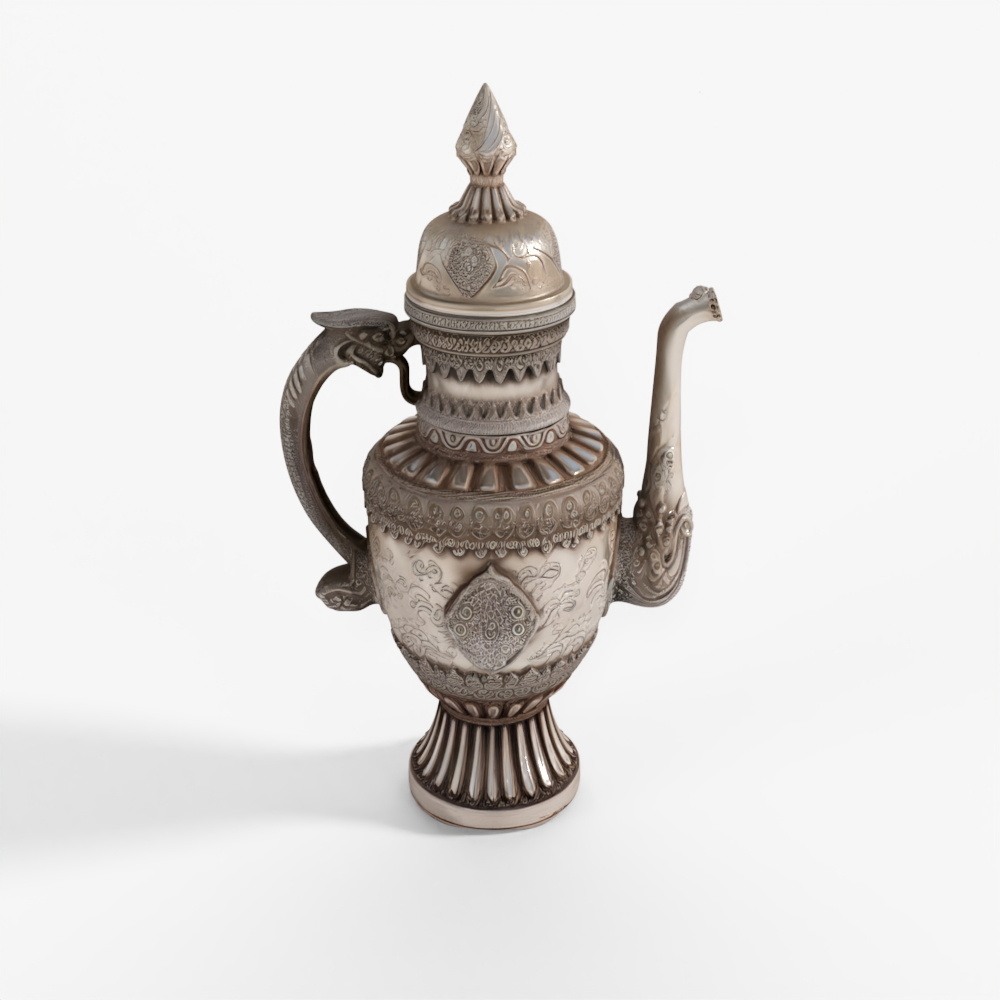 INDIGO Reproduction Tibetan Teapot