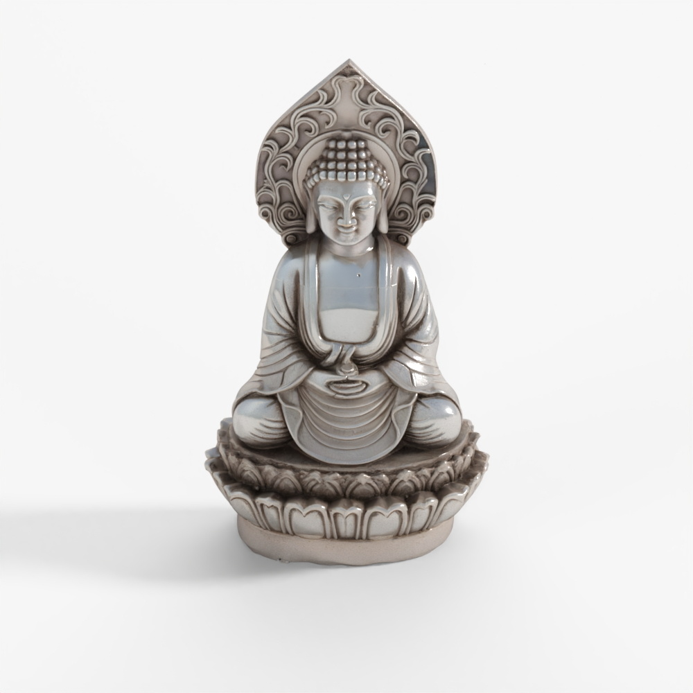 INDIGO Sitting Buddha Statue - Dhyana Mudra