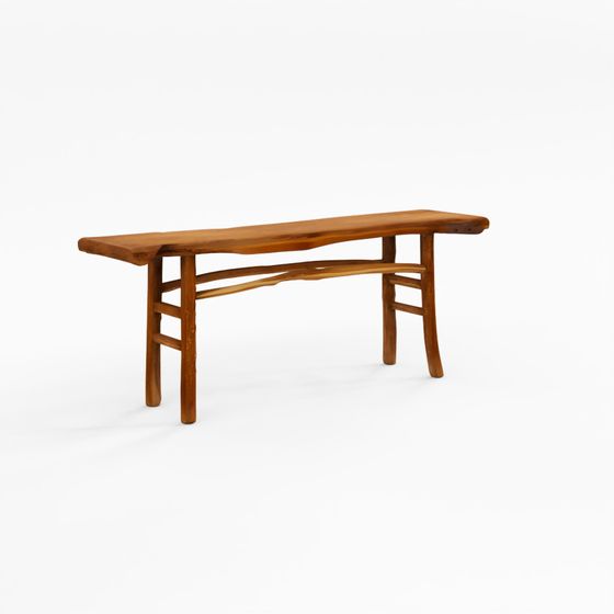 Old Chinese Elm Farmhouse Console Table +2.160w, 0.3