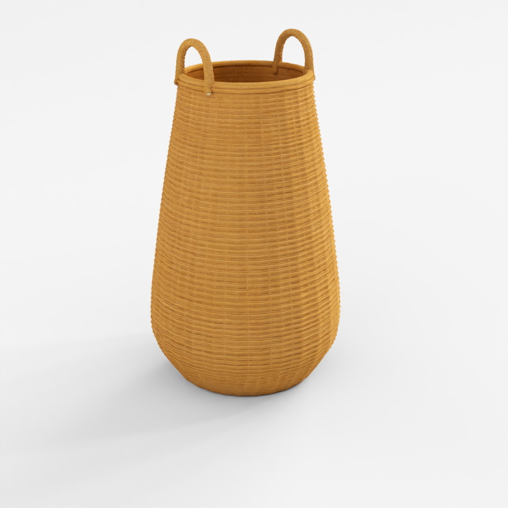 FERM LIVING Geflochtener Wäschekorb