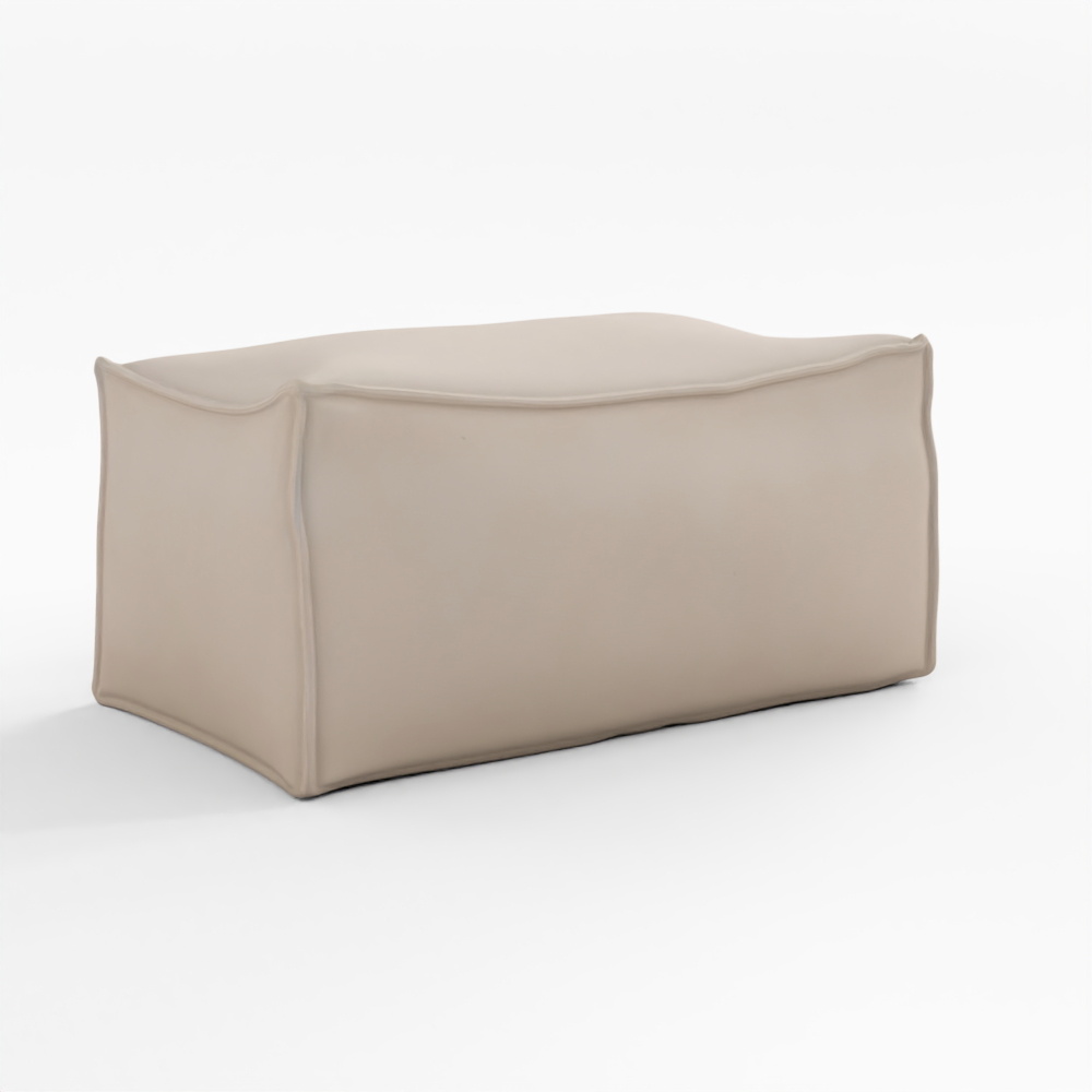 Пуф FERM LIVING Catena квадратный S500 - хлопок и лен